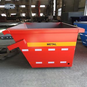 صناديق صغيرة 1CBM صناديق القمامة في الهواء الطلق البقشيش يتخطى إعادة التدوير تكديس سلة القفز - Product Image 4