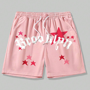 Excelentes diseños de estilo masculino en pantalones cortos de streetwear con numerosos gráficos en buena tela. - Product Image 1