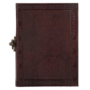 Árbol DE LA VIDA pintado a mano, diario de cuero, cuaderno de bolsillo, cuaderno de viaje, diario con encuadernación de costura, regalo para él o ella - Product Image 3