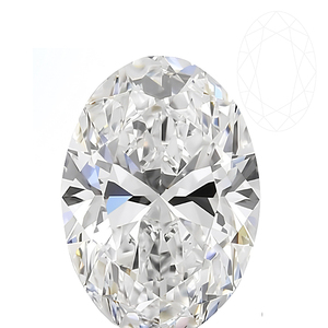 IGI 3.22 ct diamants de laboratoire blancs en vrac diamant de laboratoire ovale E VS1 pour bague de fiançailles ou fabrication de bijoux - Product Image 6