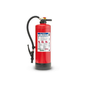 Extincteur portable en aluminium EMME ANTINCENDIO de haute qualité, 12 kg, classe A, modèle 24125, certifié EN 3/EN 1866, fabriqué en Italie - Product Image 1