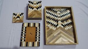 Premium Acacia <b>Wood</b> Eco-Friendly Polished Handmade Cheese Cutting Tray for <b>Slicing</b> Soft Hard Cheese Dishwasher Safe Home - Product Image 5