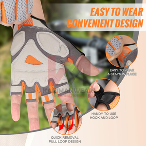 Guantes de Ciclismo Ultra Air Gel para Hombre, Transpirables, Anti-Impactos, con Palma Acolchada, Compatibles con Pantalla Táctil, Agarre Antideslizante - Product Image 3