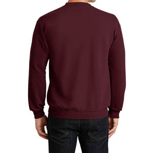 Hombres Core Fleece Classic Crewneck Algodón/Poly Fleece Sudadera Cuello redondo 50/50 Sudadera Maroon 2XL - Product Image 2