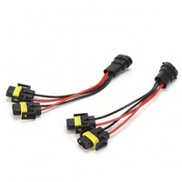Cáp chia nguồn 1 ra 2 chất lượng cao, chống nước IP67, dây dẫn điện ô tô tùy chỉnh 2 chân cho thanh đèn LED
