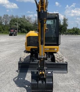 Mini excavatrice JCB 50Z-1 avec siège de suspension à dossier haut en tissu AC 5 tonnes poids de fonctionnement pompe hydraulique Kyb composants de base JBC - Product Image 5