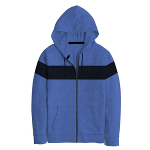 Vente en gros Nouveau design personnalisé de haute qualité pour hommes, sweats à capuche zippés, Vente en gros à bas prix de vêtements de ville d'hiver pour hommes, sweats à capuche à fermeture éclair complète - Product Image 6
