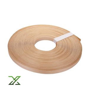 Bande de chant en placage de chêne pour décoration intérieure, épaisseur personnalisée, adhésif thermofusible préencollé résistant, ruban de bois flexible - Product Image 3