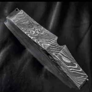 Handcrafted Damascus Steel <b>Ashtray</b> Premium Quality Metal Ash Holder For Luxury Smoking Table Decor Home Office Gift Item - Product Image 6