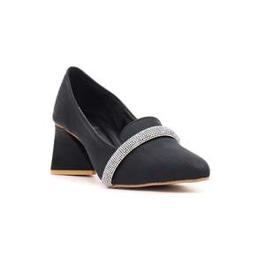 ปั๊มสีดำ WN7337รองเท้าศาลที่สง่างาม - Product Image 2