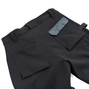 Pantalon de travail zippé à prix abordable, nouveau design, en polyester respirant, plusieurs poches, avec éclairage LED, imperméable, logo personnalisé, pour la construction - Product Image 4