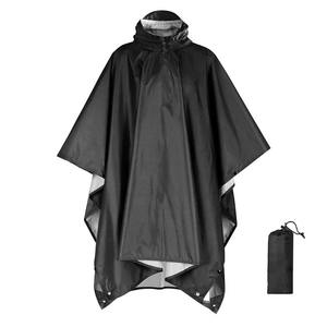 Impermeable 3 en 1 tipo Poncho para Hombre, Directo de Fábrica OEM, Material de Poliéster Resistente, con Capucha para Camping - Product Image 2