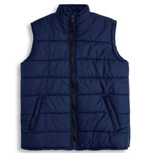 Vestes matelassées pour hommes en grande taille OEM, respirantes, coupe-vent, vêtements d'extérieur, fermeture éclair, vestes d'hiver en toile - Product Image 1