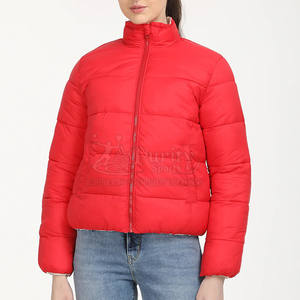 Veste Rembourrée en Coton pour Femmes Design Personnalisé Marque Privée Veste Rembourrée en Coton pour Femmes de Qualité Supérieure - Product Image 1