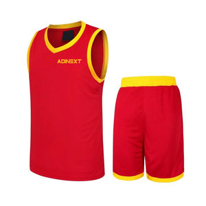 Uniforme de basket-ball pour adultes sur mesure, service OEM, respirant, séchage rapide, 100% polyester pour hommes - Product Image 1