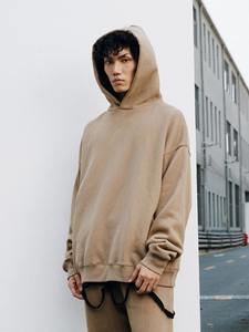 Sudadera con capucha personalizada de gran tamaño de primera calidad para hombres Streetwear Pullover Casual Sudadera CON CAPUCHA DE MODA 2025 - Product Image 5