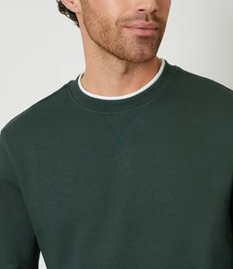 Personalice su propio logotipo Diseño OEM Oversized Blank O-cuello Manga larga Secado rápido Uso en invierno Entrenamiento Outwear Cómodo - Product Image 4