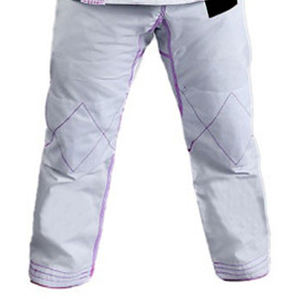 เครื่องแบบ BJJ สีทึบสำหรับใส่ได้ทั้งชายและหญิงชุดปักโลโก้ตามสั่ง - Product Image 5