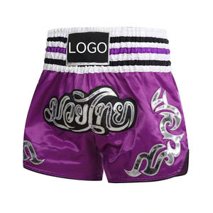 High Quality Custom Logo Men's Summer MMA Thai Shorts Breathable Mesh Casual Sportswear for Gym Workouts and Martial Arts - Product Image 5