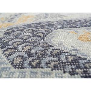 พรมขนสัตว์ถักมือ Erbe สีน้ำเงิน ลายสัตว์แบบนามธรรม รูปทรงสี่เหลี่ยมผืนผ้า สำหรับห้องนั่งเล่นในบ้าน สำหรับวัยรุ่น-รุ่น GS-57 - Product Image 3