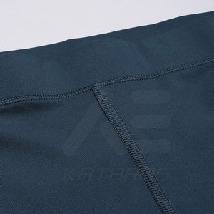 <b>Men</b> Mid Waist Full Length <b>Yoga</b> Leggings Solid Color Seamless Spandex Polyester Quick Dry Breathable Elastic Waist <b>Pants</b> - Product Image 4