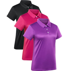 Vente en gros de polos d'équipe de golf pour hommes, t-shirts à perles courtes en coton polyester souple avec impression personnalisée et logo - Product Image 1