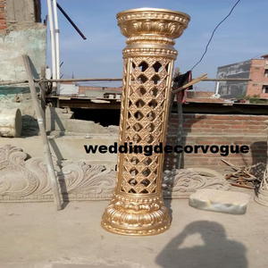 Columnas de Fibra para Bodas Indias Tradicionales, Mandap Elegante, Decoración de Bodas Hindúes, Exclusivo Juego de Columnas de Fibra, Francia - Product Image 5