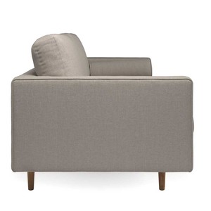 Sofá Seccional de Dos Plazas SFB68053 Gris de 180x82cm, Económico y Elegante para Salas de Estar y Apartamentos, Sofá Esquinero Tapizado Cuadrado - Product Image 4