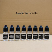 Diffuseur d'huiles essentielles pour voiture 5ml, type liquide en plastique, avec parfum végétal et Cologne pour parfum de voiture