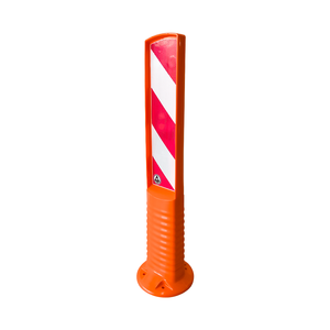 Delimitador Direccional Flexible de 75 cm con Cinta Reflectante de PU, Poste Delimitador para Carreteras y Seguridad Vial, Cono de Tráfico - Product Image 3