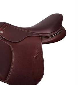 Selle de saut/dressage en cuir marron de qualité supérieure faite à la main selles de course de chevaux de haute qualité équitation durable - Product Image 3