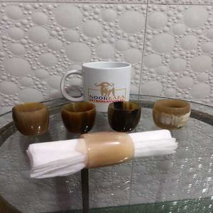 Noorbaba International's Stylish Animal Design Polished Ox Horn <b>Folder</b> Agate Raw Seashell Home Decor Buffalo Horn Natural Crafts - Product Image 1