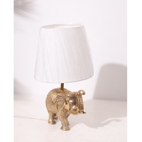 Lampe de table cheval nickelée maison hôtel chambre Table de chevet lampe décorative éclairage intérieur décoration lampe à LED avec abat-jour