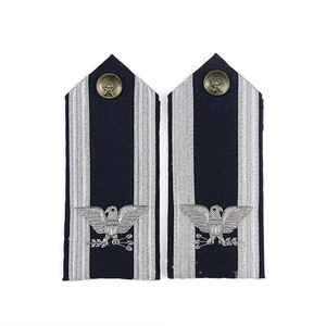 Broderie épaulettes à enfiler OEM rangs personnalisés pour uniforme doux Machine brodée pour épaule Patch qualité supérieure - Product Image 4