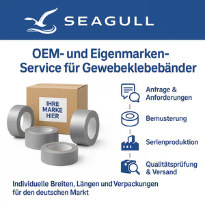 Cinta Industrial Profesional para Mantenimiento y Reparación con Cinta Adhesiva de Tela, Adhesión Fuerte Personalizada OEM - Product Image 3