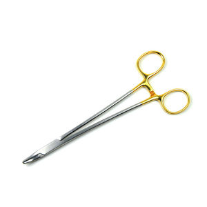 Opération chirurgicale Bozemann pince à aiguille demi or incurvé tailles personnalisées Instruments chirurgicaux pince porte-aiguille anti-moustiques - Product Image 6