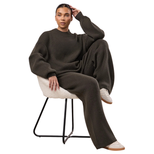 Pantalons de jogging pour femmes en molleton de qualité supérieure pour l'entraînement, le fitness, le sport et les vêtements décontractés de tous les jours - Product Image 3