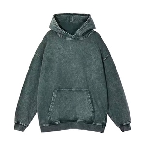 Sweat-shirts à capuche personnalisés en coton 100% brodé, effet délavé, fournis directement par l'usine, fabriqués par HAIDIIII SPORTS 2026 - Product Image 2