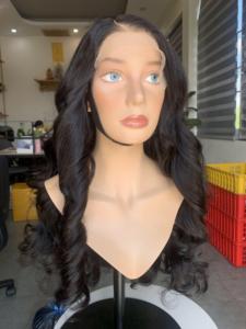 Extensiones de cabello humano vietnamita ondulado HD, peluca de encaje transparente, precio al por mayor - Product Image 4