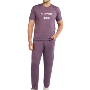 Tenue décontractée deux pièces en velours côtelé de coton biologique de qualité supérieure pour hommes, taille moyenne, service OEM écologique pour les commandes en gros - Product Image 2