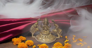 รูปปั้นรูปพระพิฆเนศทำจากทองเหลืองดีไซน์ทันสมัยเป็นมิตรกับสิ่งแวดล้อมสำหรับตกแต่งผนังประตูของขวัญสำหรับงานแต่งงานวันเกิดเทศกาลอีสเตอร์ - Product Image 4