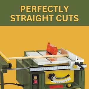 Sierra de Mesa Eléctrica de Precisión con Cuchilla Ajustable, Mesa Extensible y Motor Silencioso 110-120V AC - Product Image 3