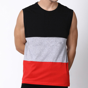 Custom Multi-Color Logo Stringer Tank Top <b>for</b> <b>Men</b> Casual Eco-Friendly Breathable 100% Cotton Bodybuilding Gym Wear OEM <b>Singlet</b> - Product Image 1