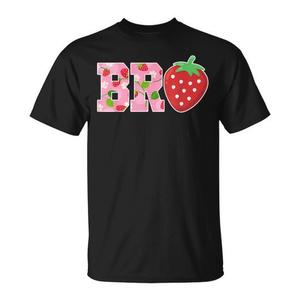 T-shirt personalizzabile a tema fragola per la famiglia, 'Brother of the Berry', per feste di compleanno e celebrazioni - Product Image 1