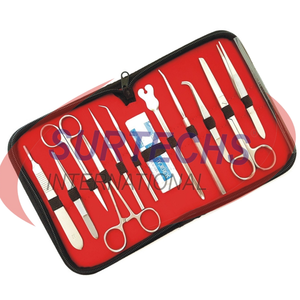 Kit de Disección Profesional de Alta Calidad de 11 Piezas de Acero Inoxidable para Estudiantes, Fuente de Alimentación Manual, Certificado CE de Surtechs, Clase II - Product Image 3