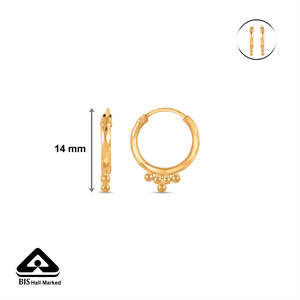 Boucles d'oreilles créoles en or 18 carats avec opale et perle, plaquées rhodium - Cadeau tendance pour femmes - Product Image 6