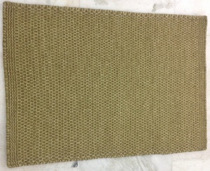 Alfombra de lana natural tejida a mano y algodón Alfombra de tejido plano estilo granja ecológica para decoración del hogar - Product Image 2