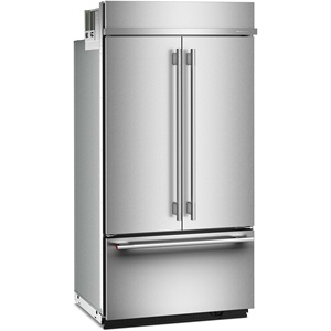 Refrigerador Integrado de Puerta Francesa con Congelador Inferior KBFN542SPS de 42 Pulgadas y 24.2 Pies Cúbicos, 2026 Capacidad total sin escarcha con descongelación automática - Product Image 3
