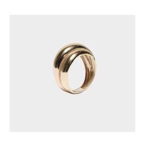 Laiton poli acier inoxydable élégant or noué moderne rond de serviette meilleure qualité Designer rond de serviette Style Vintage - Product Image 1