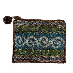 Monedero con Cuentas Indio Colorido y Hermoso, Mini Cartera con Cremallera, Bolsa de Diseñador para Mujer a Precio de Mayoreo - Product Image 3